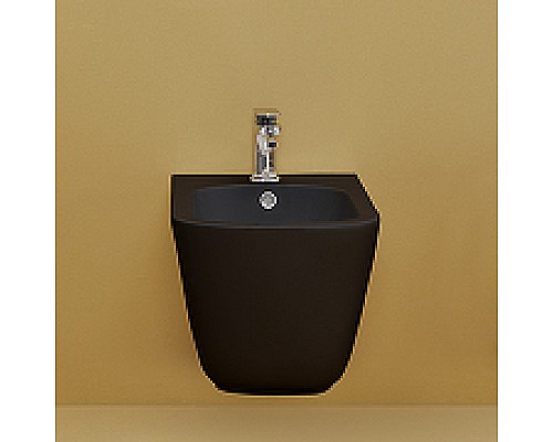 Биде Kerasan Tribeca 512531 подвесное Черное матовое