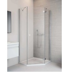 Комплект душевых стенок Essenza New PTJ 80 Walls 800x2000 chrome/transparent/6mm