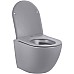 Унитаз Vincea Globo VT1-14SMG подвесной Серый матовый с сиденьем Микролифт