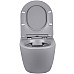 Унитаз Vincea Globo VT1-14SMG подвесной Серый матовый с сиденьем Микролифт