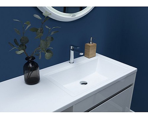 Тумба под раковину Aquanet Токио 130 236917 подвесная Белая