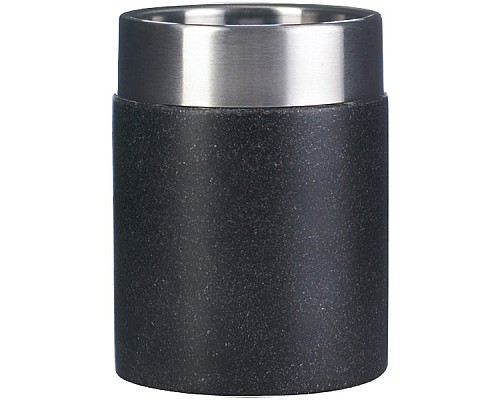Стакан для зубных щеток Ridder Stone 22010110 Черный