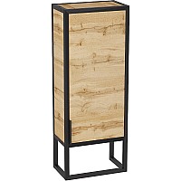 Шкаф пенал 1MarKa Grunge Loft 35Н/П Ц0000007988 Дуб Вотан