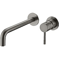 Смеситель для раковины Boheme Uno 465-GM Металл матовый