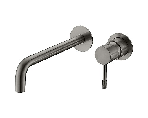 Смеситель для раковины Boheme Uno 465-GM Металл матовый