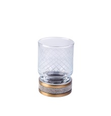 Настольный стакан Boheme RoyalE CRISTAL BLACK BR
