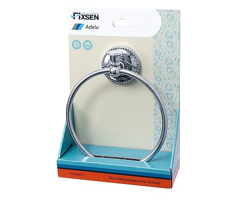 Полотенцедержатель кольцо FIXSEN ADELE FX-55011