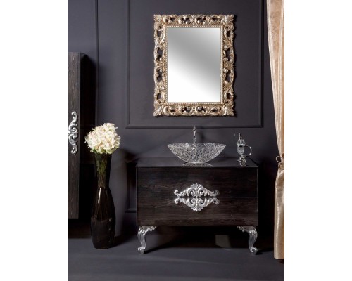 Столешница стекло 110см прямая BLACK