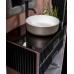Столешница стекло 110см прямая BLACK