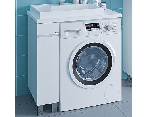 Тумба под раковину СанТа Марс 19 900127 Белая