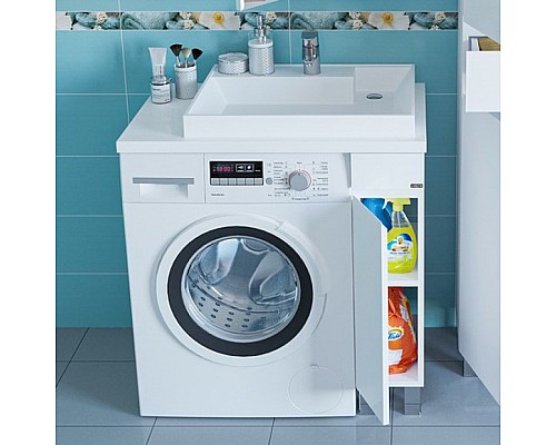 Тумба под раковину СанТа Марс 19 900127 Белая