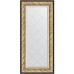 Зеркало Evoform Exclusive-G 130х60 BY 4079 с гравировкой в багетной раме - Барокко золото 106 мм