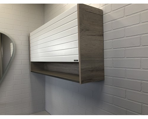 Подвесной шкаф Comforty Клеон 120 00-00000823 Белый Дуб дымчатый