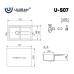 Кухонная мойка Ulgran Classic U-507-342 Графит