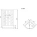 Душевая кабина Timo Standart 90x90 с гидромассажем