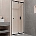 Душевая дверь RGW Passage PA-02B NEW 80 41080208-14 профиль Черный стекло прозрачное