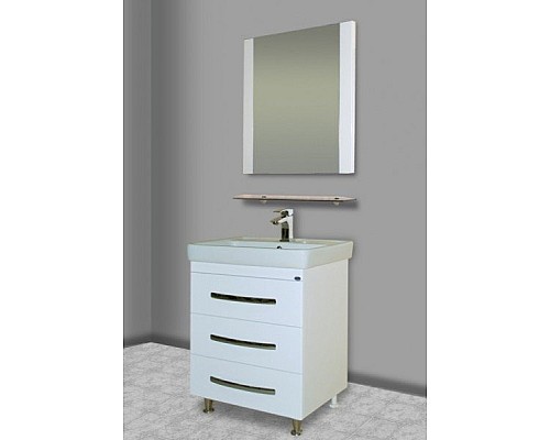 Тумба под раковину Bellezza Рокко 50 4633706310010 Белая Тумба под раковину Bellezza Рокко 50 4633706310010 Белая