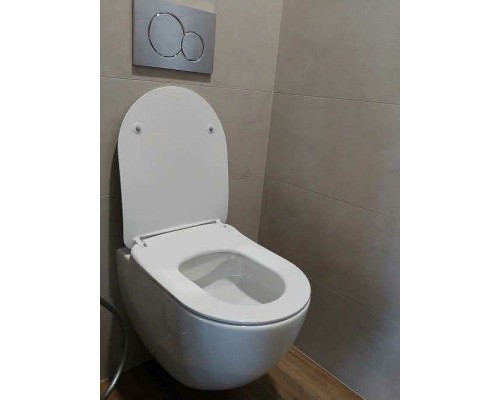 Унитаз Creavit Free FE322-11MB00E-0000 подвесной Белый матовый без сиденья