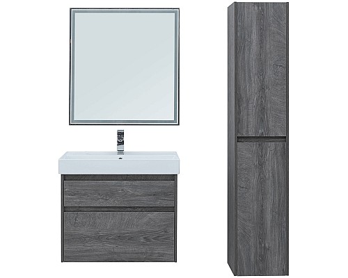 Тумба под раковину Aquanet Nova Lite 75 242273 подвесная Дуб рошелье