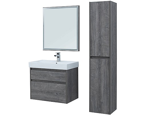 Тумба под раковину Aquanet Nova Lite 75 242273 подвесная Дуб рошелье