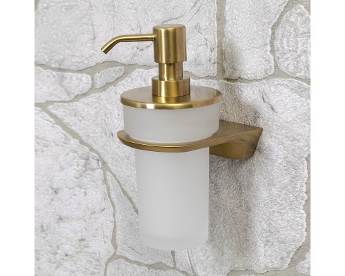 Дозатор для жидкого мыла WasserKRAFT Aisch K-5999 Золото матовое