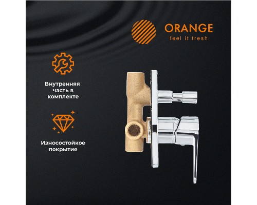 Смеситель для душа Orange Otto M22-500cr Хром