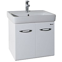 Тумба под раковину Bellezza Джела 60 4639809540019 подвесная Белая
