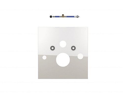 Стеклянная панель TECE lux 9650101 нижняя