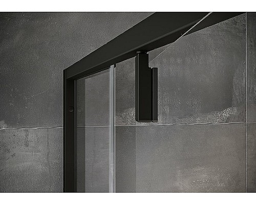 Душевая дверь Ravak Nexty NDOP2-120 03OG0300Z1 профиль Черный стекло Transparent