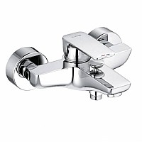Однорычажный смеситель для ванны и душа Kludi Pure&Style 406810575