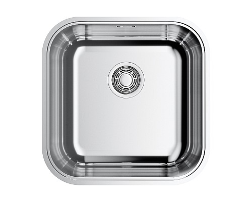 Кухонная мойка Omoikiri Omi 44-U,IF-IN Quadro 4993494 нержавеющая сталь