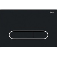 Клавиша смыва IDDIS Unifix универсальная матовый черный 071 UNI71MBi77