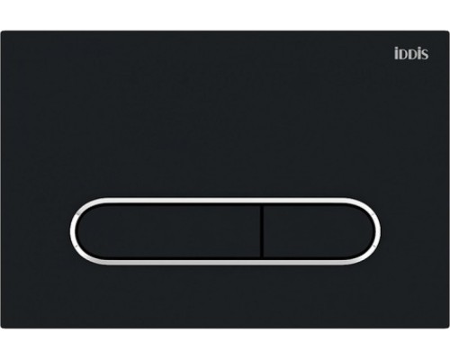 Клавиша смыва IDDIS Unifix универсальная матовый черный 071 UNI71MBi77
