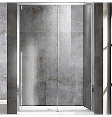 Душевая дверь Vincea Lugano 130 VDS-1L130CL-1 профиль Хром стекло прозрачное