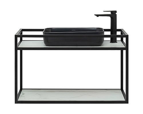 Консоль под раковину Allen Brau Liberty 90 1.33003.BB Черный браш