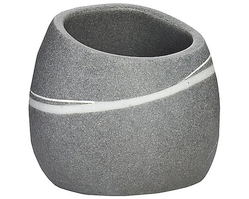 Стакан для зубных щеток Ridder Little Rock 22190107 Серый