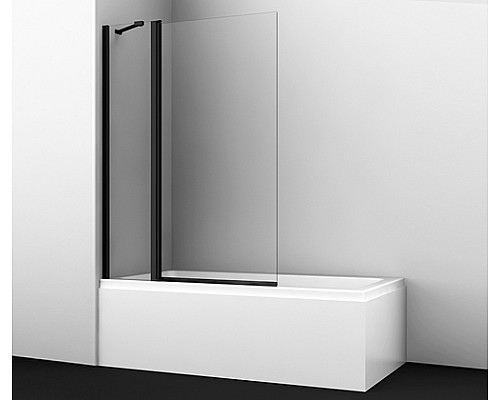 Стеклянная шторка на ванну WasserKRAFT Fixed 48P02-110B