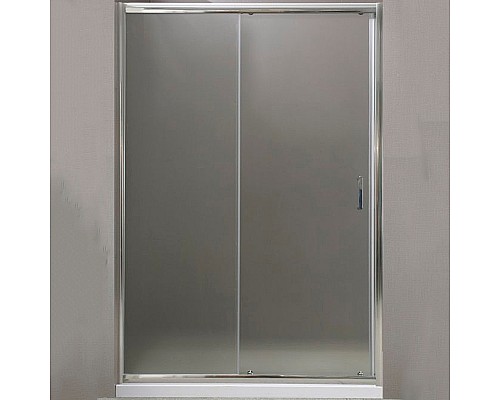 Душевая дверь BelBagno Uno 160 UNO-195-BF-1-160-P-Cr профиль Хром стекло рифленое