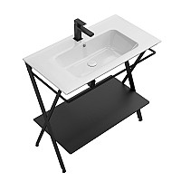 Металлическая структура Kerama Marazzi PIANO Next напольная 85, черная матовая