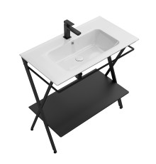 Металлическая структура Kerama Marazzi PIANO Next напольная 85, черная матовая