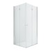 Душевое ограждение NEW TRENDY NEW SOLEO складные 2D 90x90x195 (хром)