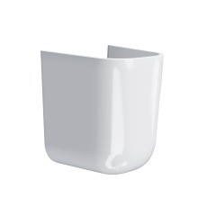 Полупьедестал Kerama Marazzi PRO подвесной, белый глянцевый