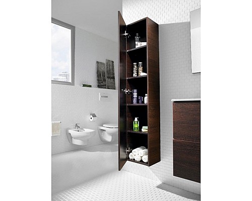 Шкаф пенал Roca Victoria Nord 30 ZRU9000025 подвесной Венге