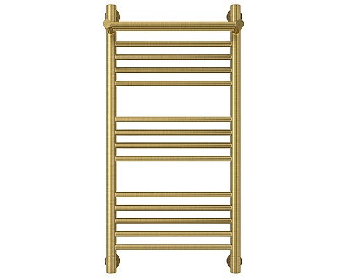 Полотенцесушитель водяной 800х400 латунь Сунержа Богема с полкой+ 051-0223-8040