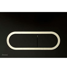 Клавиша смыва Ravak Chrome X01797 Черная