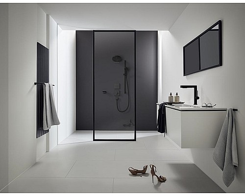 Душевой гарнитур Hansgrohe Vernis Blend Vario 26422670 Черный матовый