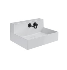 Раковина Kerama Marazzi LOGICA M подвесная cо встроенным смесителем 65, белая глянцевая