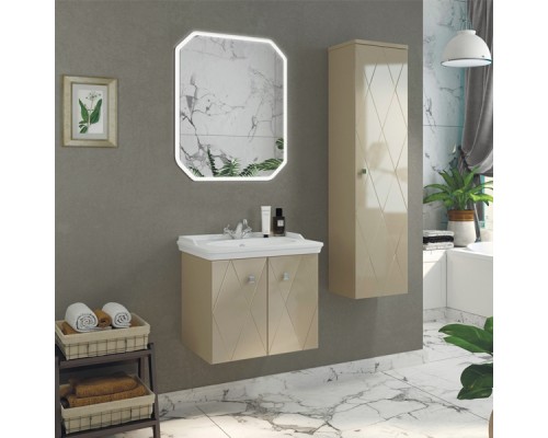Зеркало Comforty Колеус 65 с подсветкой с сенсорным выключателем