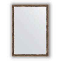 Зеркало Evoform Definite 68х48 Витая бронза