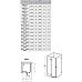 Душевой уголок Ravak Brilliant BSDPS-100/80 100х80 L 0ULA4A00Z1 Хром Transparent